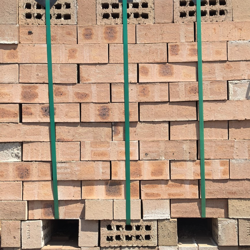 Tambotie Satin Face Brick featuring a light red color palette and a smooth, low-sheen satin finish for modern architecture.