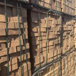 Cederburg 65mm Straight-Edge Paver featuring a seamless mid to dark brown clay profile with crisp, straight edges for a smooth residential or commercial paving surface.